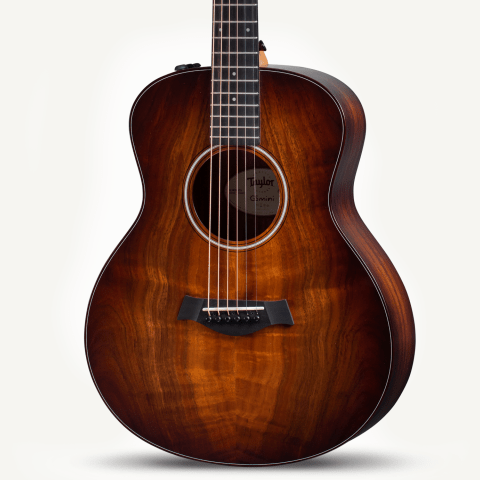 GS Mini-e Koa Plus Layered Koa Acoustic-Electric Guitar | Taylor 